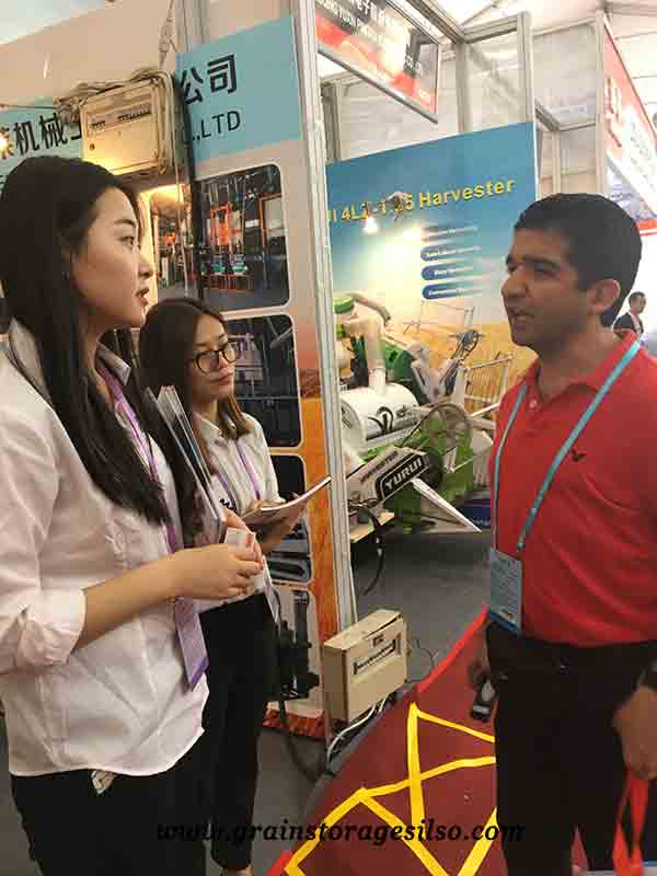 steel bin showed on the 122th canton fair in guangzhou