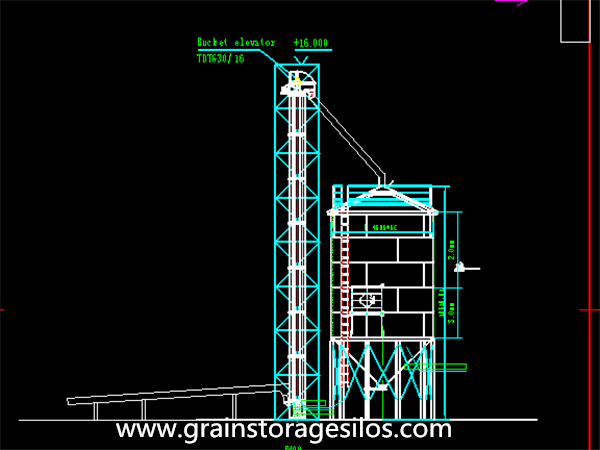 cone bottom silo shipping to qatar